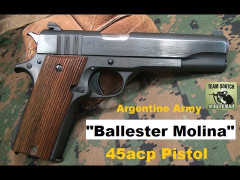 Ballester Molina 45 ACP Pistol