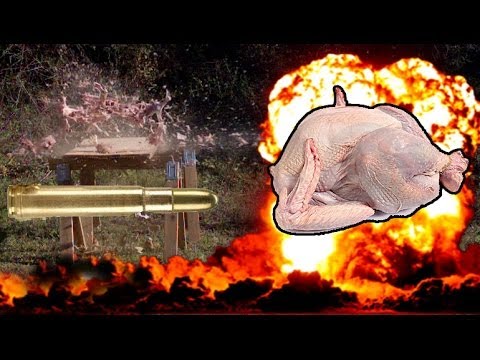 Carving a Turkey with a .460 Magnum