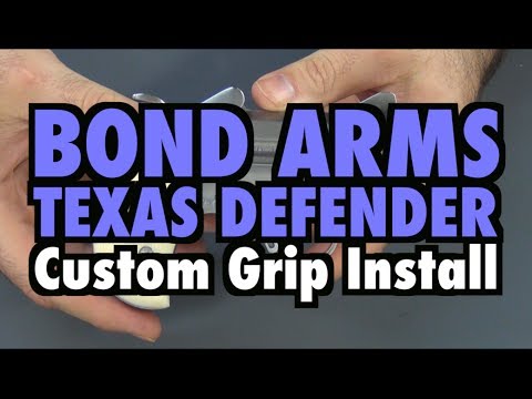 Tillander Grips Install on Bond Arms Texas Defender