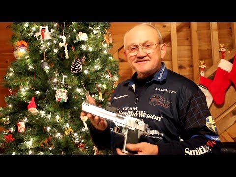 50AE Desert Eagle Christmas Decorating