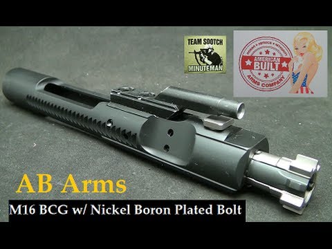 AB Arms Mil-Spec AR-15 Nickel Boron Coated Bolt and M16 Bolt Carrier Group