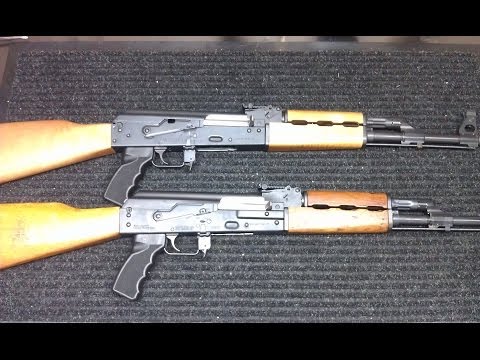 AK Variant Comparison – Zastava O-PAP vs N-PAP