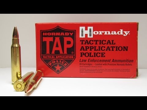 Ammo Test – Hornady Tactical Application Police 223 Remington