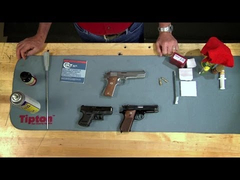 How to Clean a Semi-Auto Handgun