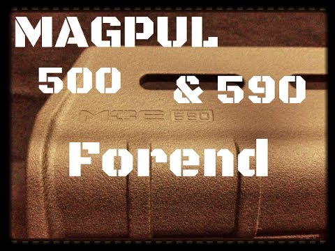 Installing The Magpul MOE Mossberg 500/590 Forend