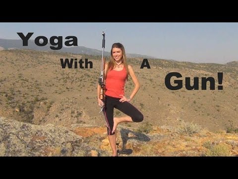 Kirsten Joy Weiss Yoga Pose Trick Shot