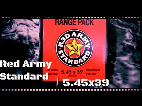 Red Army Standard 5.45x39 Ballistics Gel Test