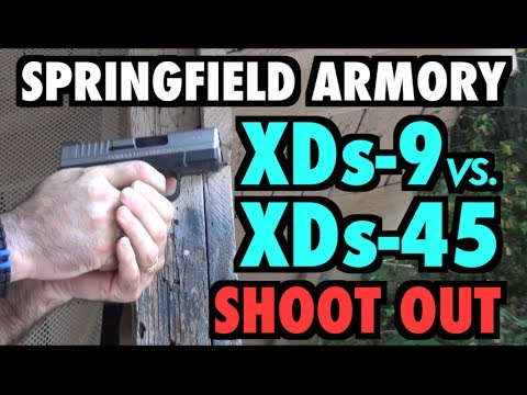 Springfield XD-S 9mm vs XD-S 45