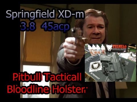 Springfield XDm and Pitbull Tactical Bloodline Holster