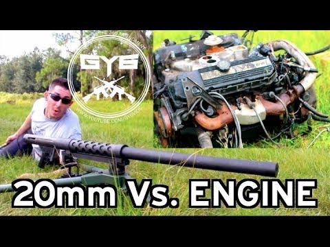 Serbu Typhon 20mm Cannon vs Engine