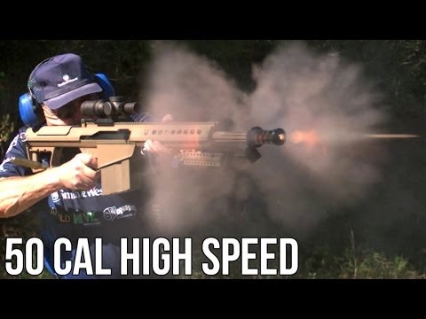 Barrett 50 Cal Speed Record