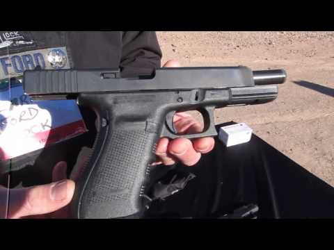 Glock 41 Shooting Demo