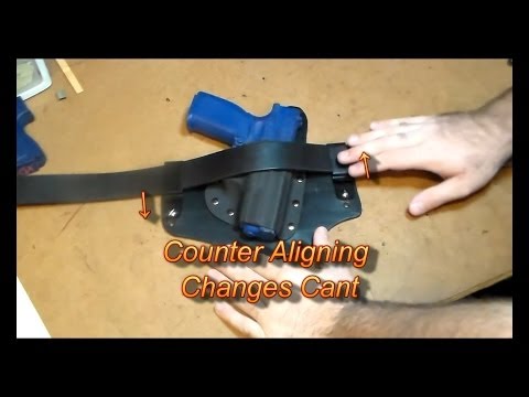 H.H. Holsters - Ranger Hybrid Holster Adjustment