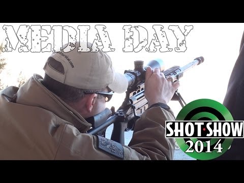 SHOT Show 2014 Media Day Range Footage