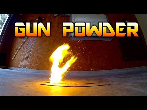 Burning a Line of Gun Powder