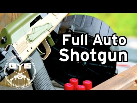 Full Auto Saiga Shotgun