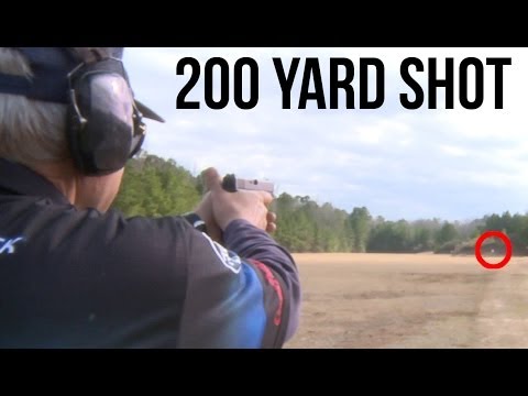 Glock 41 200 Yard Shot