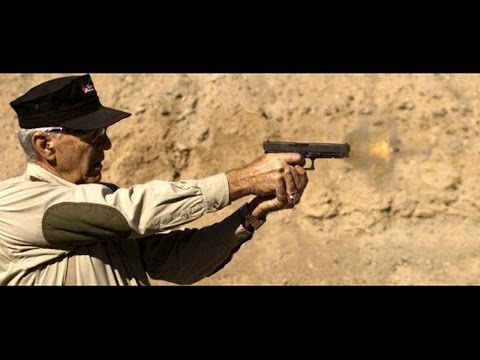 Gunny Firing the Glock 41