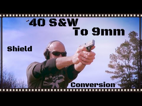 M&P Shield 40 to 9mm Conversion