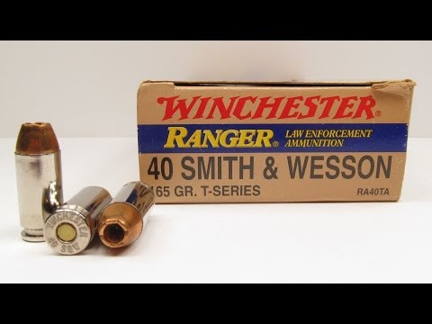 Ammo Test – Winchester Ranger 40 S&W