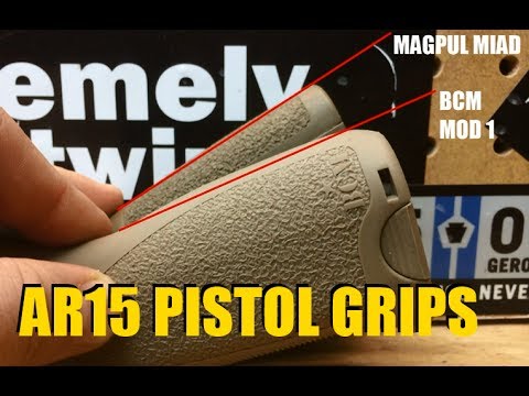 AR-15 Pistol Grips Reviewed