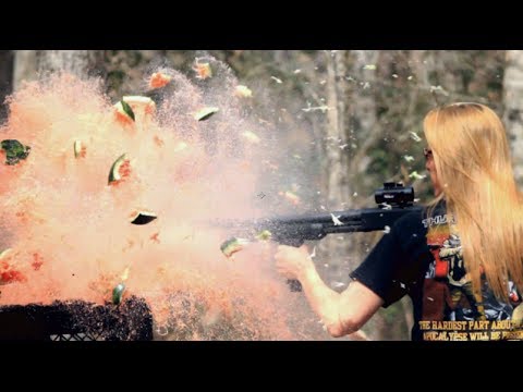 Mossberg 500 Tactical vs Watermelon