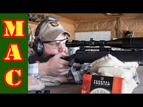 Savage Model 10 Riflescope Test