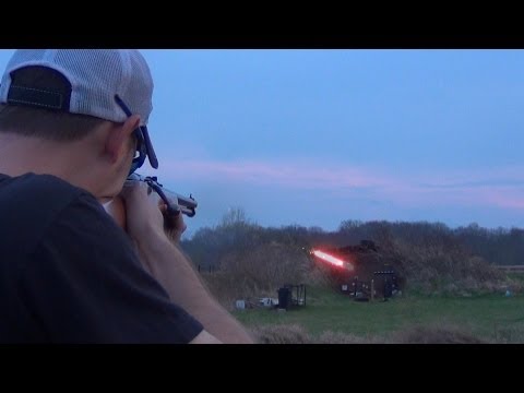 Shooting an Egg with a Tracer at 100 Yards