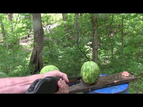 1887 Bootleg Lever Action Shotgun Vs Watermelons