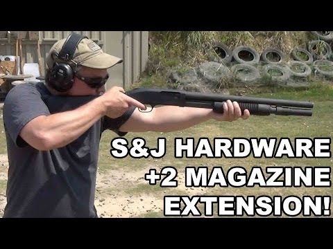 S&J Hardware Magazine Extension for Mossberg 590A1 Shotgun