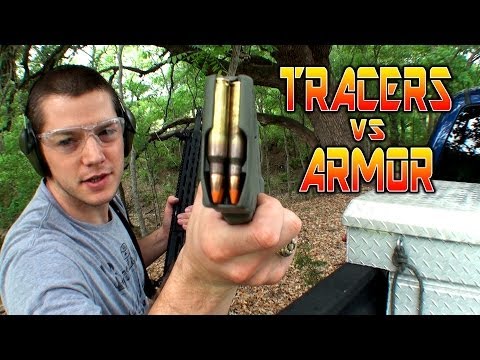 Tracer Ammo vs AR500 Armor Body Armor