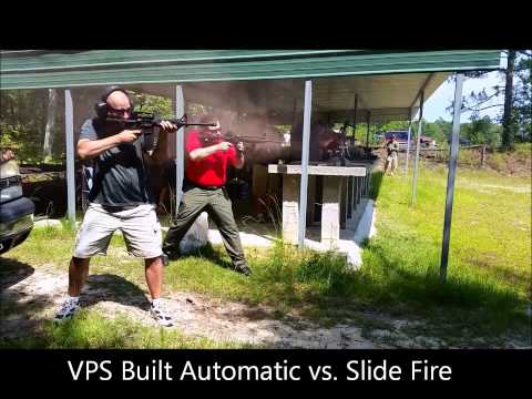 VPS Full Auto vs Slide Fire Equipped AR