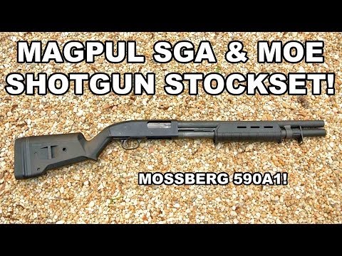 Mossberg 590A1 Shotgun with Magpul Stock Set