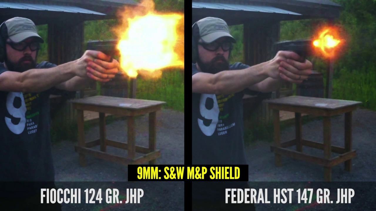 Standard vs Low Flash Ammo