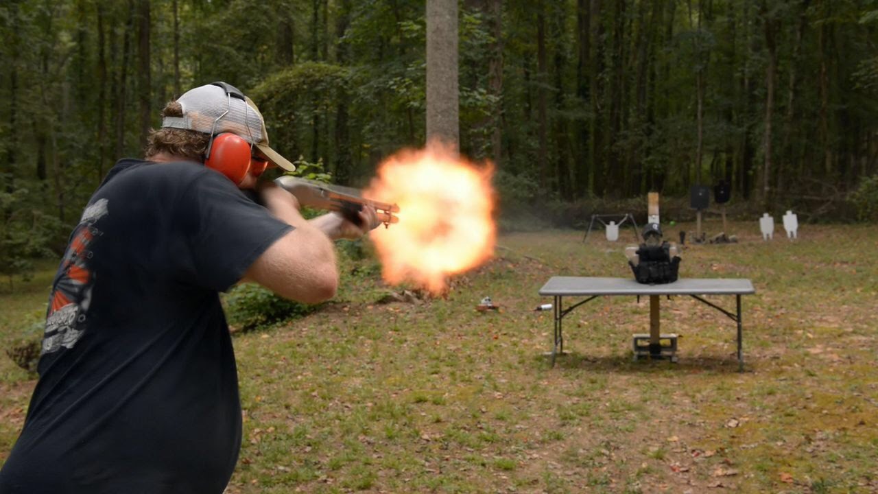 AR500 Armor vs 12 Gauge Shotgun