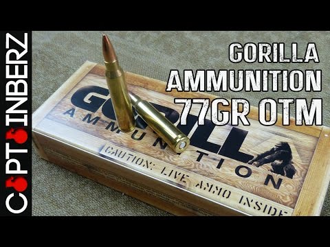 Gorilla Ammunition 223 Remington 77gr Sierra MatchKing