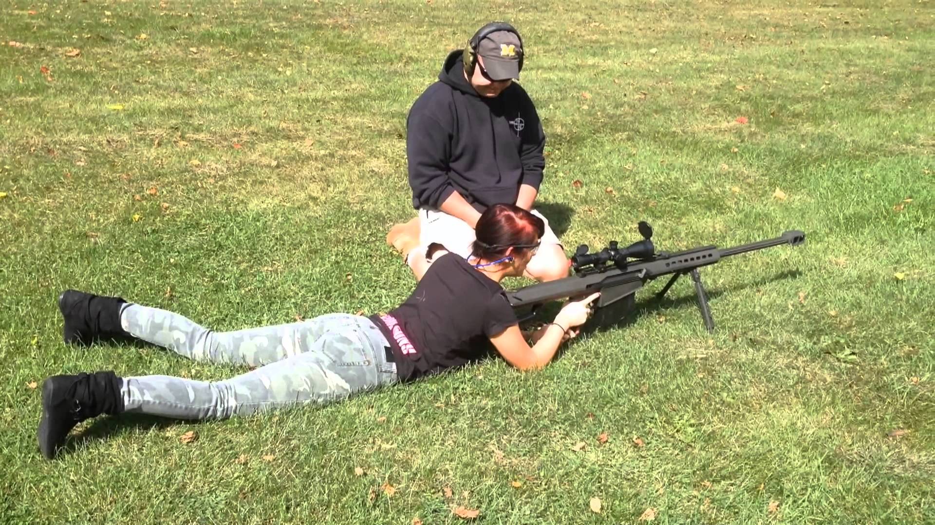 Shooting The Barrett M82A1