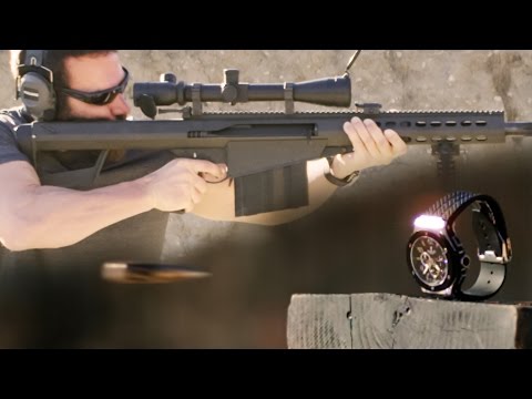 50 BMG vs Fake Rolex Watches