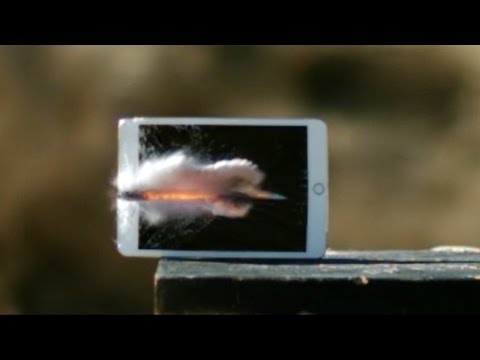 Barrett M82A1 50 BMG vs iPad Mini 3