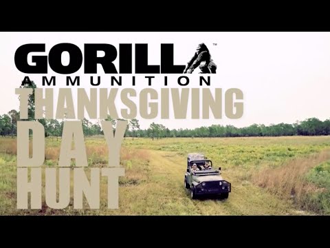 Gorilla Ammunition Thanksgiving Hunt