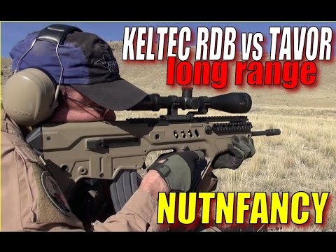 Kel-Tec RDB vs IWI Tavor Long Range Run and Gun