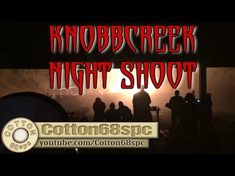 Knob Creek Machine Gun Shoot Night Shoot 2014