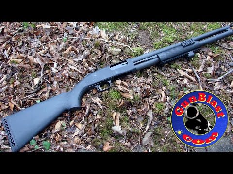 Mossberg 500 Shotgun with Center Mass Laser