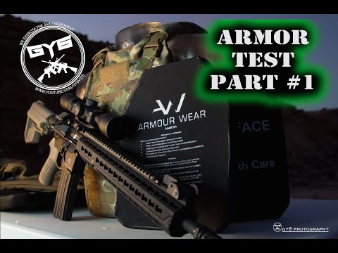 Armour Wear Body Armor - Perforation Test