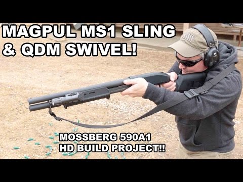 Magpul MS1 Sling on Mossberg 590A1 Shotgun