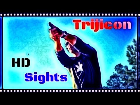 Trijicon HD Tritium Night Sights on a Glock 42