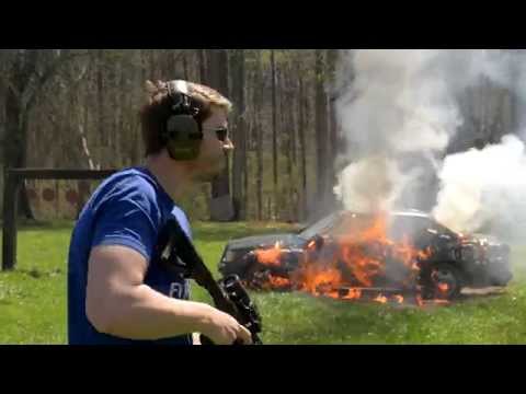 CMMG Mk47 Mutant Full Auto Range Demo