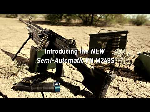 FN M249S - Semi-Automatic Version of the M249 SAW