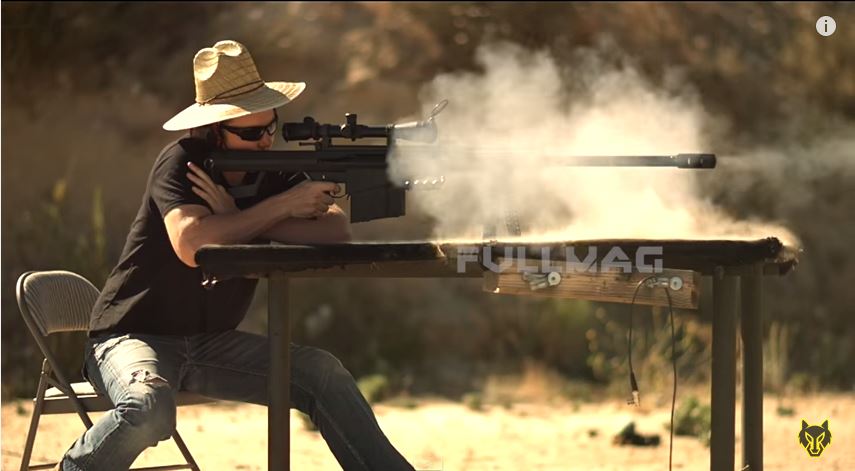 Barrett M82A1 50 Cal vs Apple Watch