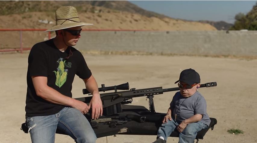 Shooting Range Time with Verne Troyer